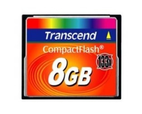 Compact Flash 8Gb Transcend (TS8GCF133) 133-x