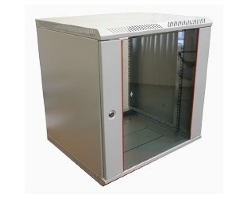 ЦМО Шкаф телекоммуникационный настенный разборный 9U (600х650) дверь стекло (ШРН-Э-9.650) (1 коробка)