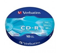 Verbatim и CD-R 10шт. 52x 700Mb, Shrink (43725)