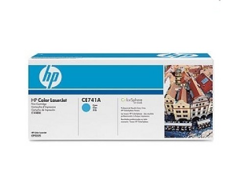 HP CE741A Картридж ,Cyan Color LJ CP5225, Cyan, (7300стр.)