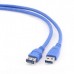 Gembird PRO CCP-USB3-AMAF-6, USB 3.0 кабель удлинительный 1.8м AM/AF позол. контакты, пакет