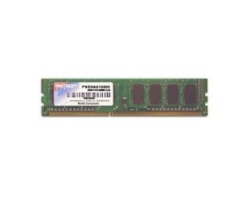 Patriot DDR3 DIMM 4GB (PC3-10600) 1333MHz PSD34G13332