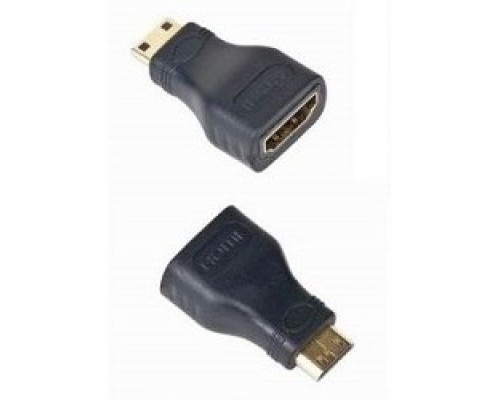 Gembird Переходник HDMI-miniHDMI 19F/19M, золотые разъемы, пакет A-HDMI-FC