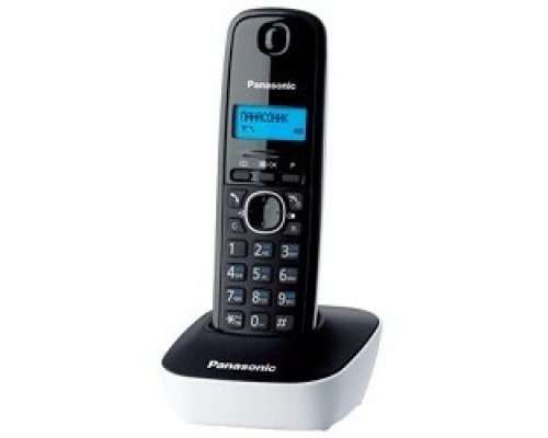 Panasonic KX-TG1611RUW (белый) АОН, Caller ID,12 мелодий звонка,подсветка дисплея,поиск трубки