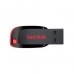 SanDisk USB Drive 16Gb Cruzer Blade SDCZ50-016G-B35 USB2.0, Black-Red