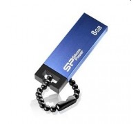 Silicon Power USB Drive 8Gb Touch 835 SP008GBUF2835V1B USB2.0, Blue