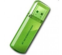 Silicon Power USB Drive 16Gb Helios 101 SP016GBUF2101V1N USB2.0, Green