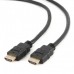 Кабель HDMI Gembird, 20м, v1.4, 19M/19M, черный, позол.раз., экран, пакет, CC-HDMI4-20M