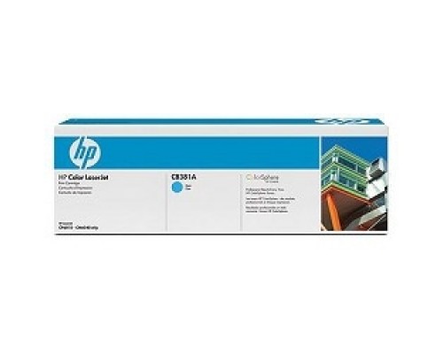 HP CB381A Картридж ,Cyan Color LJ CP6015/CM6030mfp/CM6040mfp, Cyan, (21000стр.)