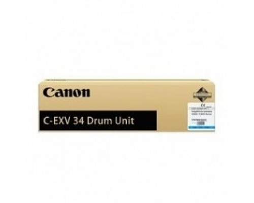Canon C-EXV34C 3783B002 Тонер для IR Advance-C2000ser / C2020 / C2025 / C2030, Голубой, 16000стр. (CX)