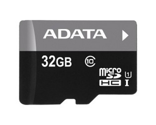 Micro SecureDigital 32Gb A-DATA AUSDH32GUICL10-RA1 MicroSDHC Class 10 UHS-I, SD adapter
