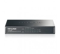 TP-Link TL-SG1008P Настольный коммутатор с 8 гигабитными портами (4 порта PoE+)