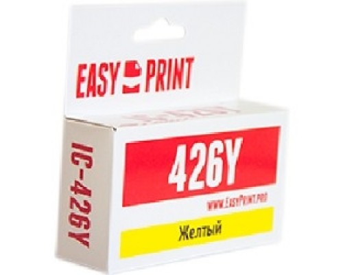 EasyPrint CLI426Y Картридж (IC-CLI426Y) для Canon PIXMA iP4840/MG5140/MG6140/MX884, желтый, с чипом