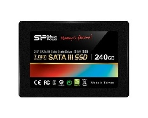 Silicon Power SSD 240Gb S55 SP240GBSS3S55S25 SATA3.0, 7mm