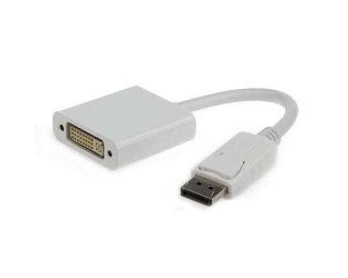Gembird Переходник DisplayPort - DVI , 20M/19F, белый (A-DPM-DVIF-002-W )
