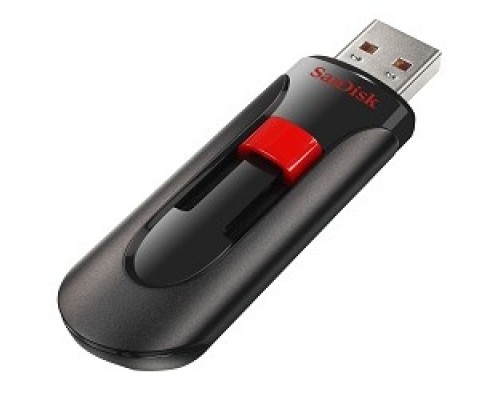 SanDisk USB Drive 128Gb Cruzer Glide SDCZ60-128G-B35 USB2.0, Black