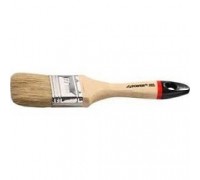 Кисть плоская STAYER UNIVERSAL-EURO, светлая натуральная щетина, деревянная ручка, 63мм 0102-063