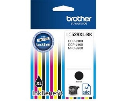 Brother LC529XLBK Картридж , Black DCP-J100/J105/J200, Black, (2400стр.)