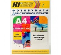 Hi-Black A200402U Фото глянцевая односторонняя (Hi-image paper) A4, 210 г/м, 100 л. (H210-A4-100)