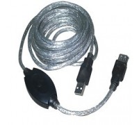 VCOM VUS7049-25M Кабель-адаптер USB2.0-repeater, удлинительный активный &lt;Am--&gt;Af&gt; 25м