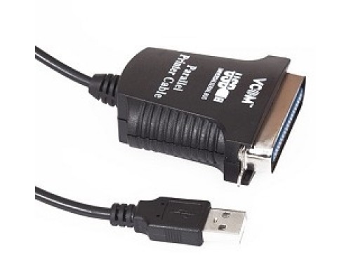 VCOM VUS7052 Кабель-адаптер USB A (вилка) -&gt; LPT (прямое подключение к LPT порту принтера) 1.8m