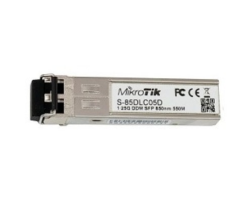 MikroTik S-85DLC05D Модуль SFP 1.25G MM 550m 850nm