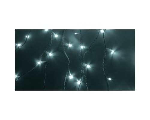 NEON-NIGHT (235-025) Гирлянда Светодиодный Дождь 1,5х1м, свечение с динамикой, прозрачный провод, 220В, диоды БЕЛЫЕ