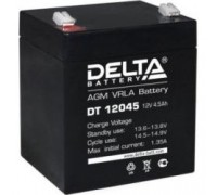 Delta DT 12045 (4.5 Ач, 12В) свинцово- кислотный аккумулятор