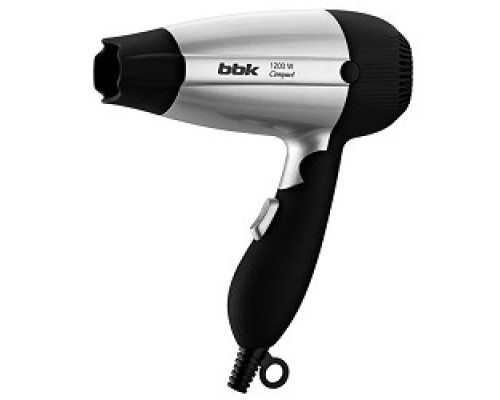 BBK BHD1200 (B/S) Фен черный/серебро