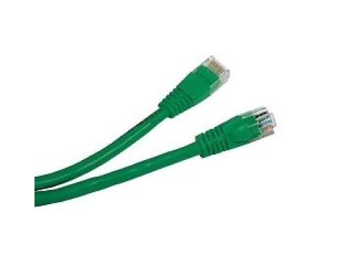 Telecom Патч-корд UTP кат.5е 0,5м зеленый NA102-G-0.5M