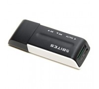 5bites Устройство ч/з карт памяти RE2-102BK USB2.0 Card reader / ALL-IN-ONE / USB PLUG / BLACK