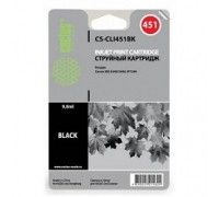 CACTUS CLI-451BK Картридж струйный CS-CLI451BK черный для Canon MG 6340/5440/IP7240 (10,2ml)