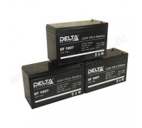 Delta DT 1207 (7 Ач, 12В) свинцово- кислотный аккумулятор