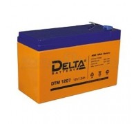 Delta DTM 1207 (7,2 Ач, 12В) свинцово- кислотный аккумулятор