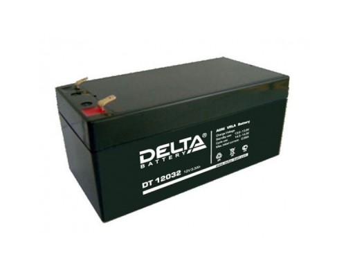Delta DT 12032 (3.2 Ач, 12В) свинцово- кислотный аккумулятор