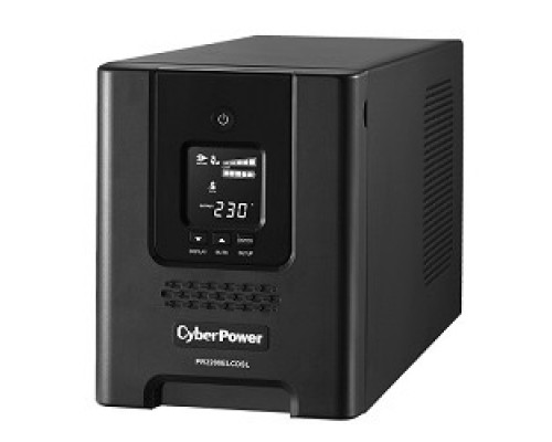 CyberPower PR2200ELCDSL Line-Interactive, Tower, 2200VA/1980W USB/RS-232/EPO/SNMPslot (8 IEC С13, 1 IEC C19)