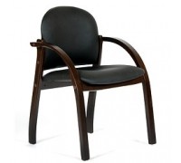 Офисное кресло Chairman 659 Terra черный матовый/тем.орех , (6066646) стул