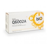 Bion BCR-Q6002A Картридж для HP Color LaserJet 2600/1600/2605N (2000 стр.), Желтый, с чипом