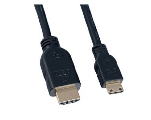 PERFEO Кабель HDMI A вилка - HDMI C (mini HDMI) вилка, ver.1.4, длина 2 м. (H1101)