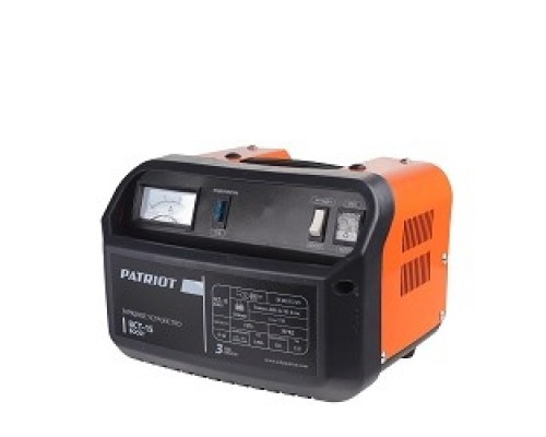 Заряднопредпусковое устройство PATRIOT BCT-15 Boost 650301515 Вход.напр. 1ф - 220В ±15%, макс.мощн. 150Вт; напр.зарядки 12В, ток заряд/boost 7.5/11.0А; емк.бат. 32-105А/час, вес 4.3кг