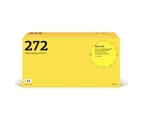T2 CE272A Картридж T2 (TC-H272) для HP CLJ Enterprise CP5525/M750 (13500 стр.) жёлтый, с чипом, восст.