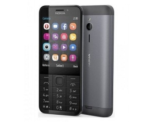 Nokia 230 DS DARK-SILVER/BLACK A00026971