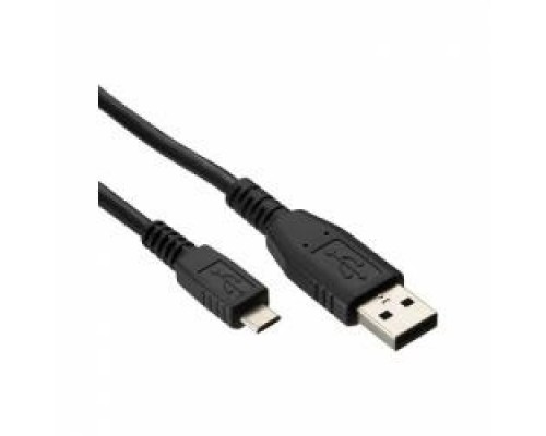 Bion USB 2.0 - micro USB, AM-microB 5P, 0.5м, черный BXP-CCP-mUSB2-AMBM-005