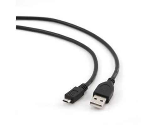 Bion Кабель USB 2.0 - micro USB, AM-microB 5P, 1.8м, черный BXP-CCP-mUSB2-AMBM-018