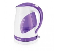 BBK EK1700P (W/V) Чайник,1.7л, 2200Вт, белый/фиолетовый