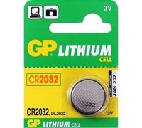 GP CR2032-2CRU1(7)C1(1 шт. в уп-ке) 08984/12302/03223