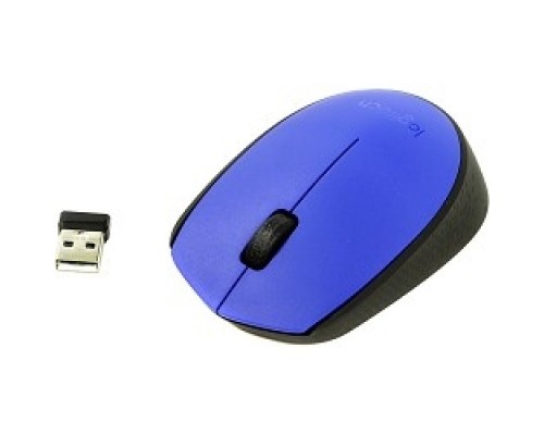 910-004640/910-004644 Logitech Wireless Mouse M171, Blue