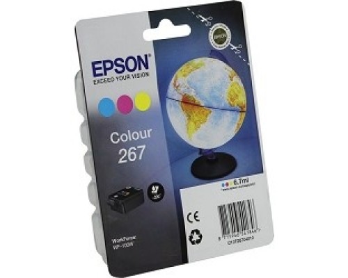 EPSON C13T26704010 Картридж цветной для WF-100 (cons ink)