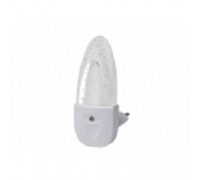 ЭРА Б0019103 Ночник - светильник светодиодный NN-619-LS-W в розетку с датчиком освещенности белый