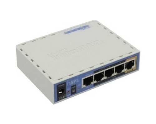 MikroTik RB952Ui-5ac2nD Беспроводной маршрутизатор hAP ac Lite 2.4+5 ГГц, 802.11a/b/g/n/ac, MIMO 2x2, 5x Ethernet